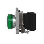 Voyant lumineux vert LED Ø22 24V IP65 XB4BVB3 – Image 2
