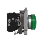 Voyant lumineux vert LED Ø22 24V IP65 XB4BVB3 – Image 3