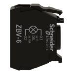 Bloc lumineux Ø 22 avec douille BA9s 250 V ZBV6, configuration visible, vue complémentaire 2