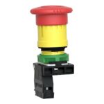 Bouton d'arrêt d'urgence rouge à verrouillage 40 mm XB5AS8442 – Image 2