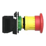 Bouton d'arrêt d'urgence rouge à verrouillage 40 mm XB5AS8442 – Image 4