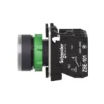 Bouton-poussoir lumineux blanc Ø22 24 V 1O+1F, IP66, vue complémentaire 4