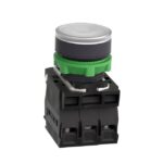 Bouton-poussoir lumineux blanc Ø22 24 V 1O+1F, IP66, vue complémentaire 9