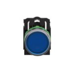 Bouton-poussoir lumineux bleu 24 V 1O+1F XB5AW36B5 – Image 2