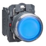 Bouton-poussoir lumineux bleu 24 V 1O+1F XB5AW36B5 – Image 6