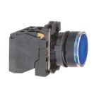 Bouton-poussoir lumineux bleu 24 V 1O+1F XB5AW36B5 – Image 7