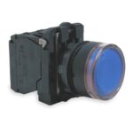 Bouton-poussoir lumineux bleu 24 V 1O+1F XB5AW36B5 – Image 8