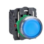 Bouton-poussoir lumineux bleu 24 V 1O+1F XB5AW36B5 – Image 10