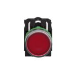 Bouton-poussoir lumineux rouge affleurant 24 V XB5AW34B5 – Image 2