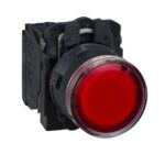 Bouton-poussoir lumineux rouge affleurant 24 V XB5AW34B5 – Image 8