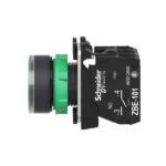 Bouton-poussoir lumineux vert affleurant 24 V XB5AW33B5 – Image 4