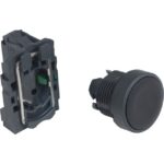 Bouton-poussoir noir affleurant Ø22 1F XB5AA21 – Image 9