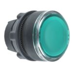 Bouton-poussoir rouge affleurant Ø22 1NO XB5AA4322 – Image 2