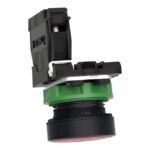 Bouton-poussoir rouge affleurant Ø22 1NO XB5AA4322 – Image 9