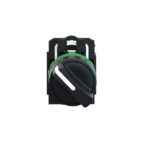 Bouton tournant noir 2 positions Ø22 1F, IP67/IP69K, vue complémentaire 8