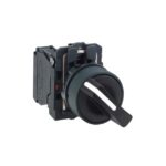 Bouton tournant noir 3 positions 22 mm XB5AD33 – Image 3