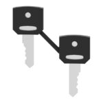 Clé de remplacement pour serrure 421E ZBG421E – Image 5