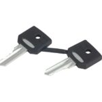Clé de remplacement pour serrure 455 ZBG455 – Image 2