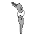 Clé de remplacement pour serrure 455 ZBG455 – Image 4