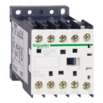 Contacteur tripolaire TeSys K 9A bobine 400V, configuration visible, vue complémentaire 2