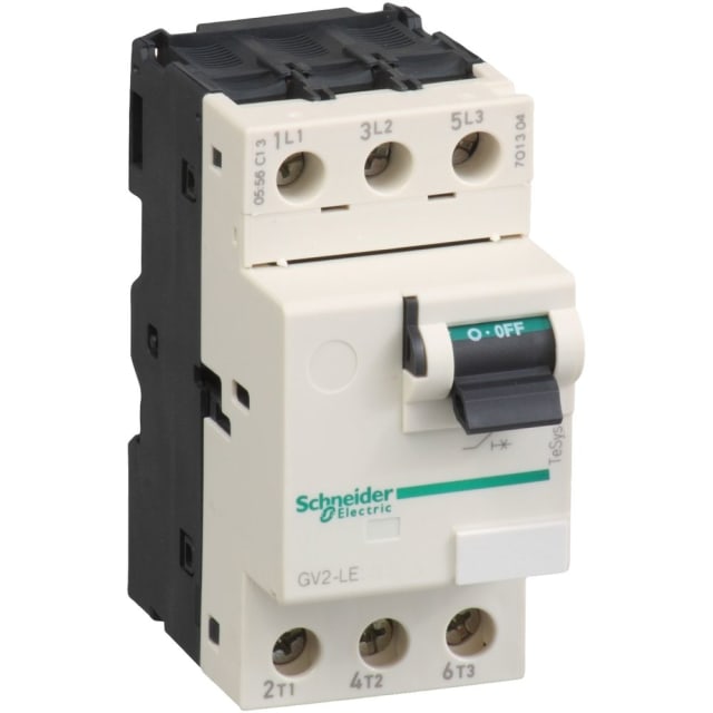 Schneider Automation - disjoncteur moteur GV2-LE - 18 A - 3P 3d - déclencheur magnétique - GV2LE20