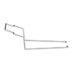 Étrier de maintien métallique pour embase relais RXZ400 – Image 6