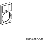 Porte étiquette affleurant 30 x 50 mm Ø 22 mm ZBZ35 – Image 7