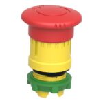 Tête d'arrêt d'urgence rouge Ø40 déverrouillage ZB5AS844 – Image 8