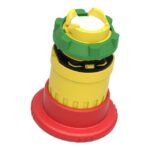 Tête d'arrêt d'urgence rouge Ø40 déverrouillage ZB5AS844 – Image 9