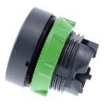 Tête de bouton-poussoir noire Ø22 flèche blanche ZB5AA335 – Image 5