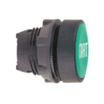 Tête de bouton-poussoir verte START Ø 22 ZB5AA333 – Image 2