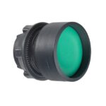 Tête de bouton-poussoir verte Ø 22 mm, vue complémentaire 2