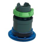 Tête bouton-poussoir lumineuse bleue Ø40 Ø22 ZB5AW763 – Image 5