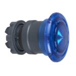 Tête bouton-poussoir lumineuse bleue Ø40 Ø22 ZB5AW763 – Image 7