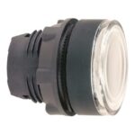 Tête bouton-poussoir lumineuse blanche Ø22 ZB5AW313 – Image 9