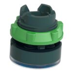 Tête bouton-poussoir lumineux bleu Ø 22 ZB5AW363 – Image 5