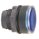 Tête bouton-poussoir lumineux bleu Ø 22 ZB5AW363 – Image 9