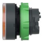 Tête bouton-poussoir lumineux jaune Ø22 ZB5AW353 – Image 4