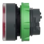 Tête bouton-poussoir lumineux rouge Ø22 ZB5AW343 – Image 4