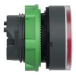 Tête bouton-poussoir lumineux rouge Ø22 ZB5AW343 – Image 6