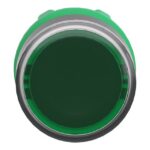Tête bouton-poussoir lumineux verte Ø 22, vue complémentaire 1
