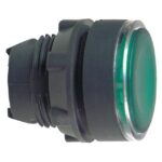 Tête bouton-poussoir lumineux verte Ø 22, vue complémentaire 12