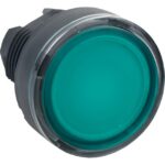 Tête bouton-poussoir lumineux verte Ø 22, vue complémentaire 6