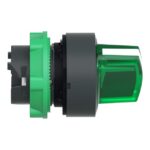 Tête bouton tournant lumineux 2 positions vert Ø22 ZB5AK1233 – Image 6