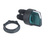 Tête bouton tournant lumineux 2 positions vert Ø22 ZB5AK1233 – Image 7