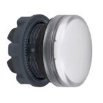 Tête de voyant ronde blanche lisse Ø 22 ZB5AV013 – Image 7