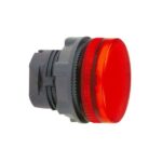 Tête de voyant rouge lisse ronde Ø22 mm ZB5AV04 – Image 2