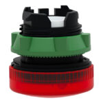 Tête de voyant rouge lisse ronde Ø22 mm ZB5AV04 – Image 9