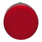 Tête de voyant rouge lisse ronde Ø 22 mm ZB5AV043 – Image 2