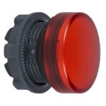 Tête de voyant rouge lisse ronde Ø 22 mm ZB5AV043 – Image 7